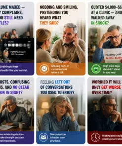 GluCent® Atom X Smart Hearing Aids — Hear Clearly, Feel Confident Again
