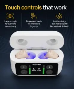 GluCent® Atom X Smart Hearing Aids — Hear Clearly, Feel Confident Again