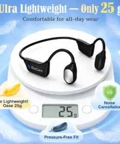 GluCent® Bone Conduction Smart Hearing Headphones