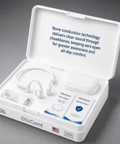 GluCent® Smart Bone Conduction Hearing System Recommended by Hearing Specialists